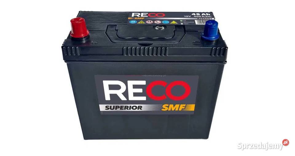 Akumulator Reco Japan 12V 45Ah 400A L Akumulatory Akumulatory Olsztyn