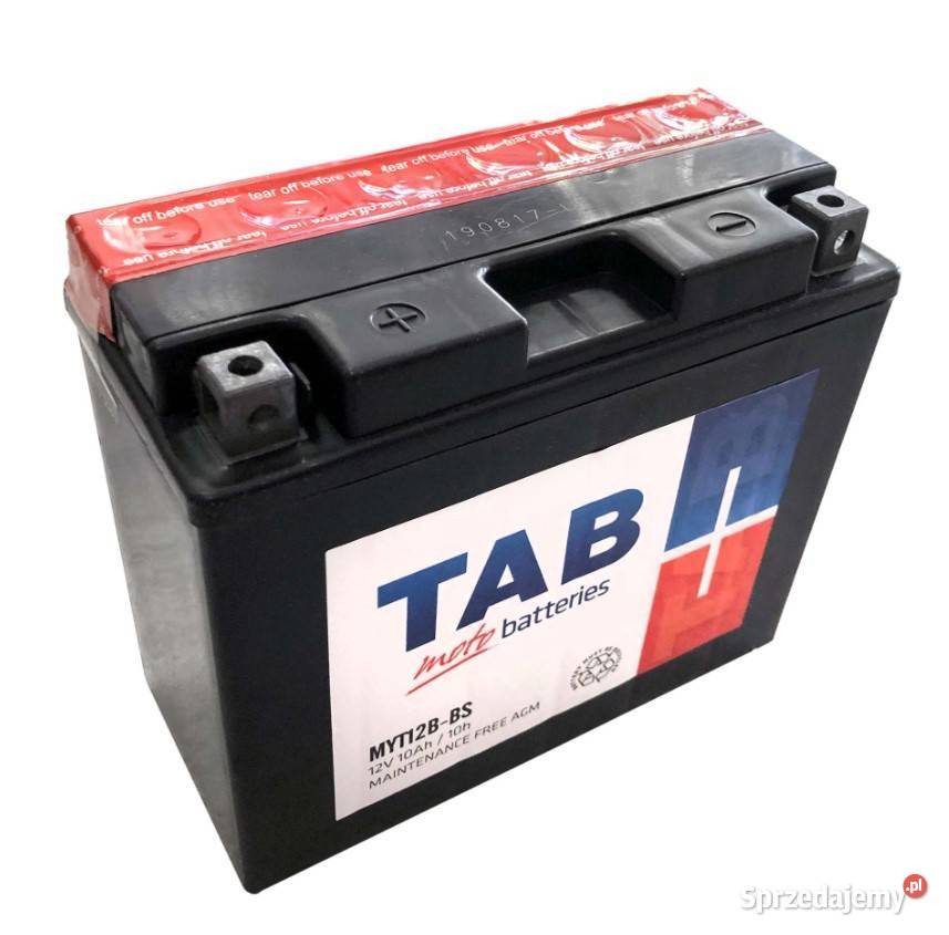 Akumulator motocyklowy TAB YT12BBS MYT12BBS 12V Wrocław