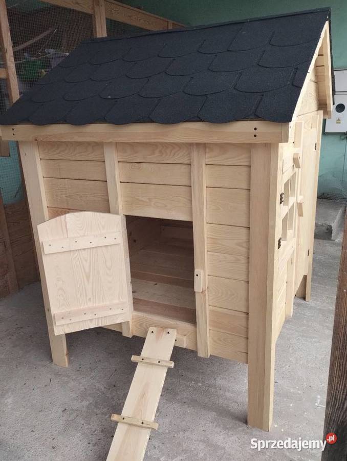 Kurnik drewniany na 810 kur130x120x170 wys Hodowla drobiu Sarnaki sprzedam