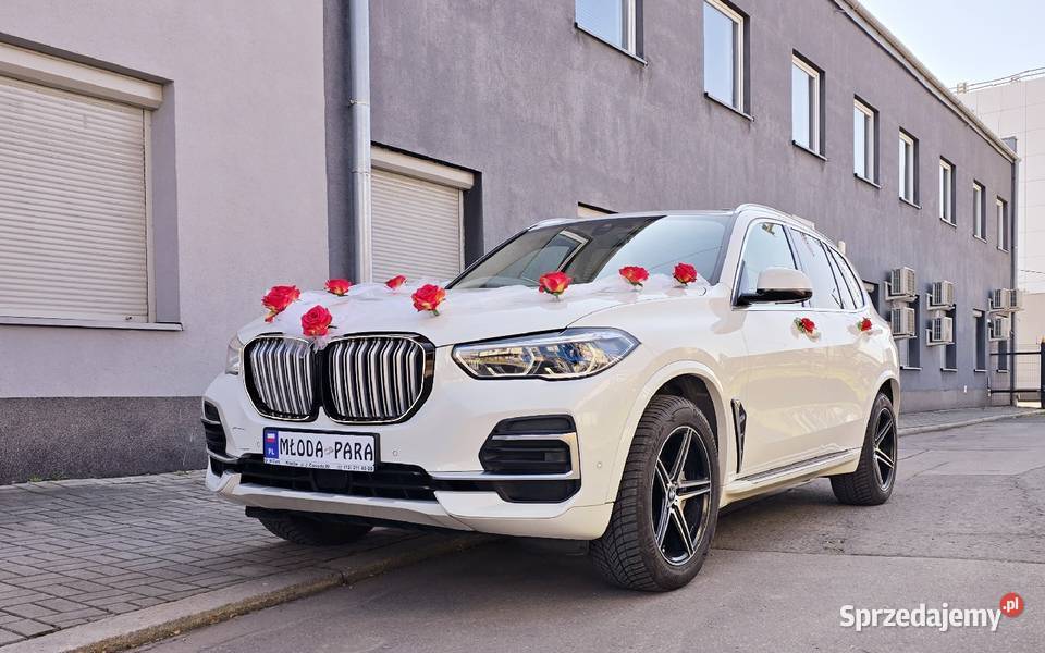 BMW X5 4X4 Nowe Auto do Ślubu Samochód na Wesele Częstochowa
