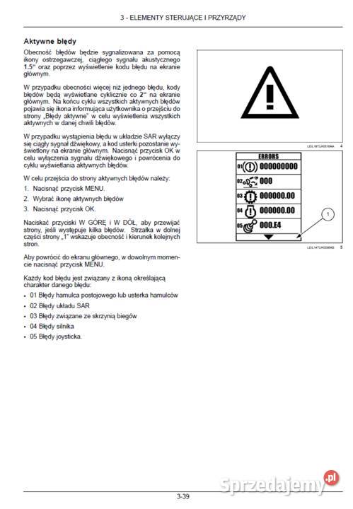 Instrukcja obsługi Case Farmlift 526 Stage V Rok wydania 2021 Gdańsk