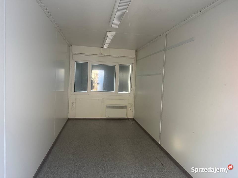 KONTENER BIUROWY SZATNIA ZAPLECZE BUDOWY Biuro