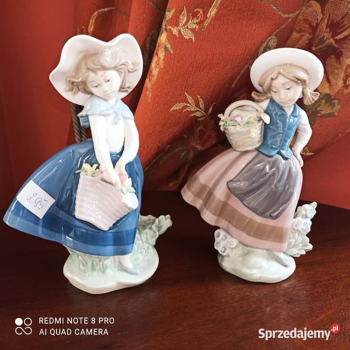 Figurka Daisa Lladro Spain Hand made Z koszykiem Gdańsk