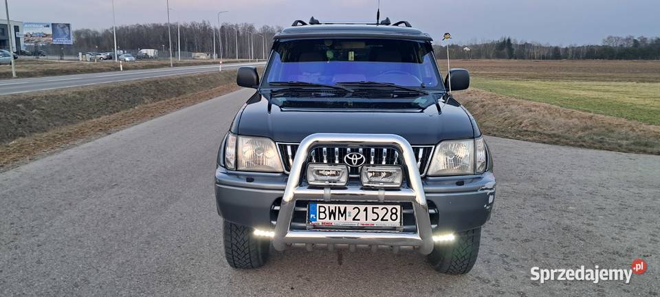 Toyota Land Cruiser 95 2002 30 D4D 163 podlaskie Wysokie Mazowieckie