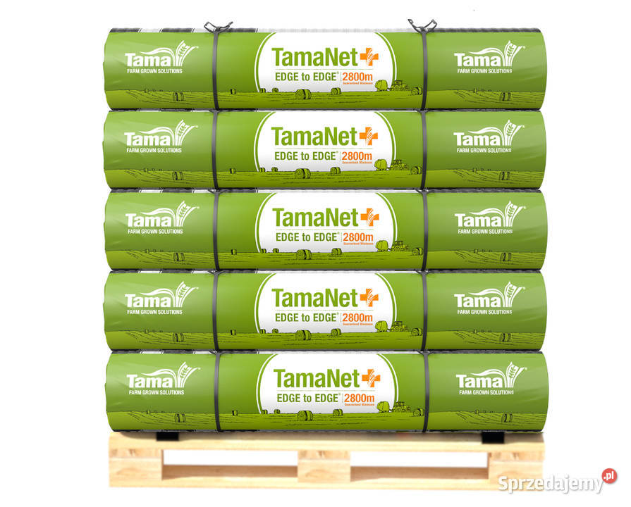 Siatka TAMANET Edge to Edge 2800m do słomy siana Pozostałe Poznań