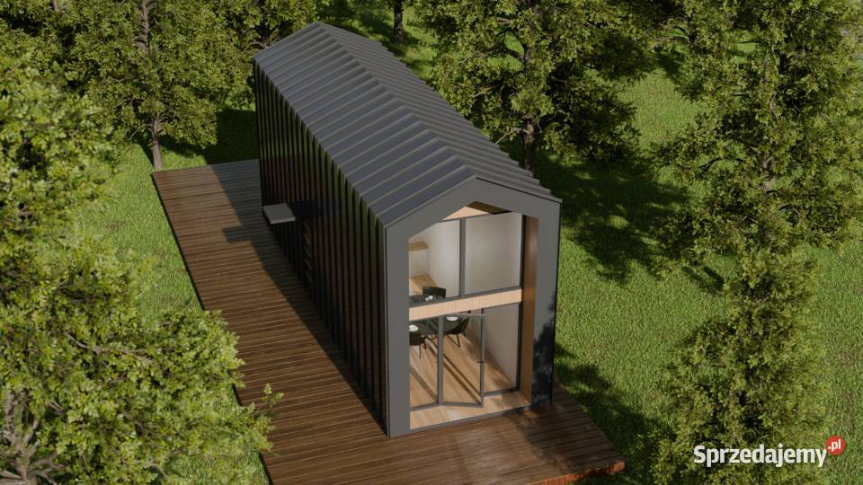 nowoczesne domki letniskowe całoroczne na Wieluń