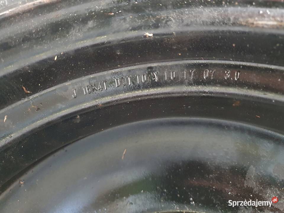 KOŁO DOJAZDOWE dojazdówka 12570 R16 D16 5x100 Chełm