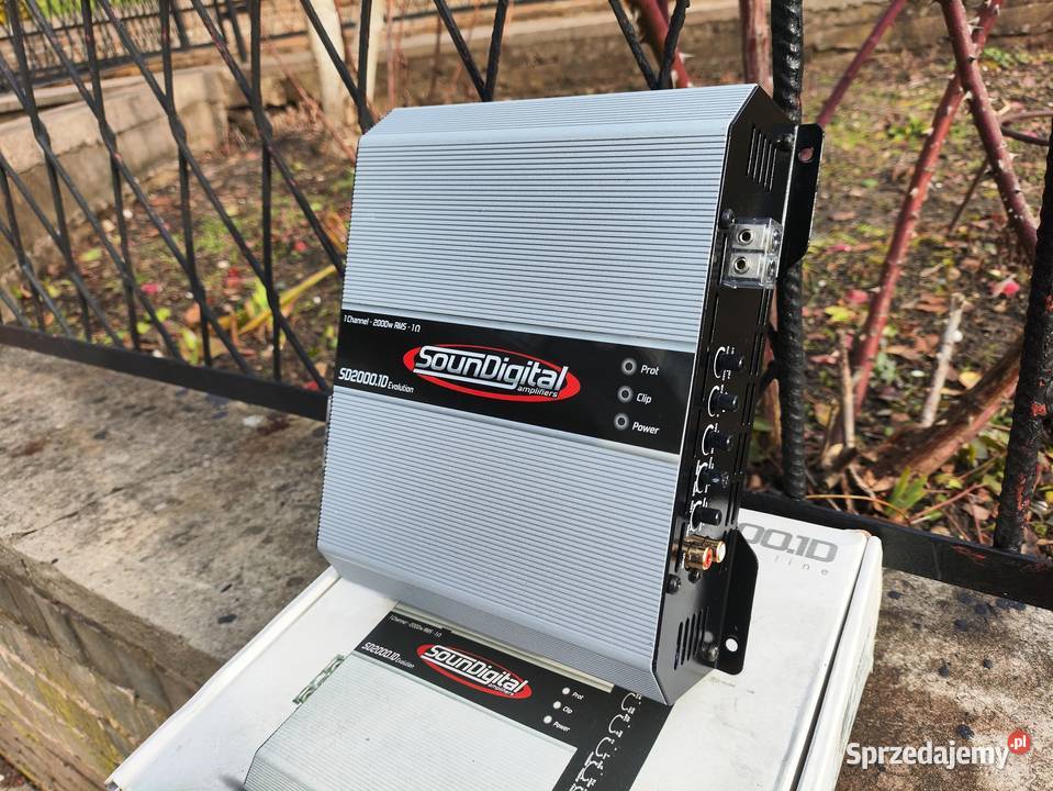 Wzmacniacz samochodowy 1 kanałowy monoblok śląskie Niegowonice