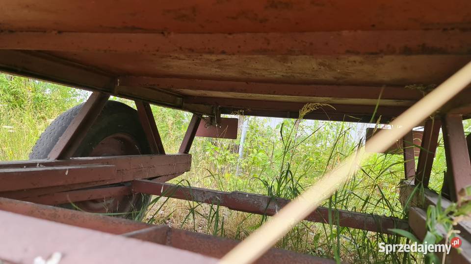 Sprzedam przyczepę dwukółkę nieuszkodzony Przyczepy rolnicze