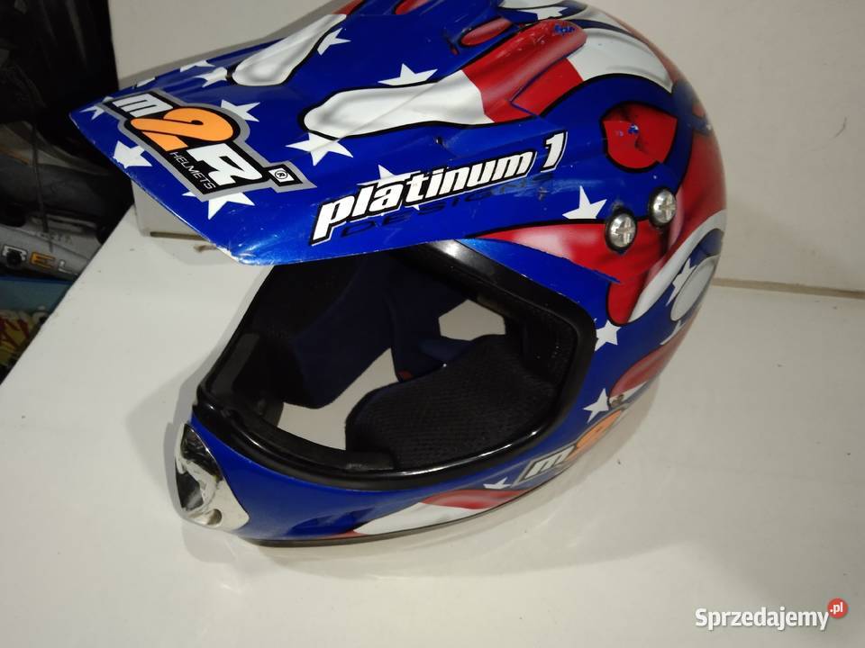 Kask motocyklowy CROSS Platinium rozmiar M
