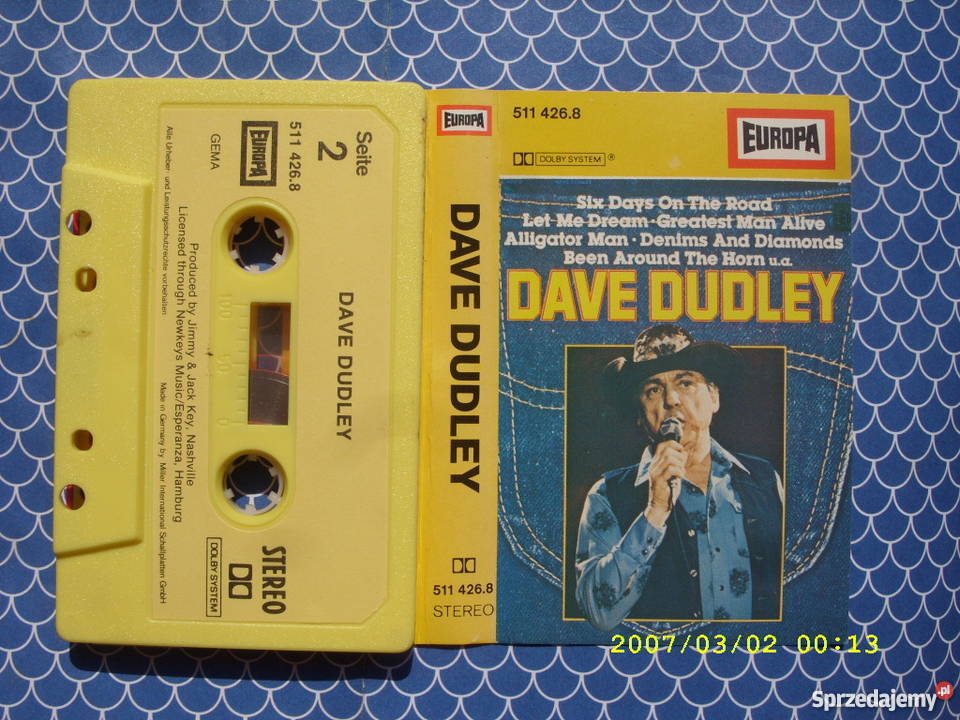Kaseta dave dudleysix days eyropa dolnośląskie Wołów