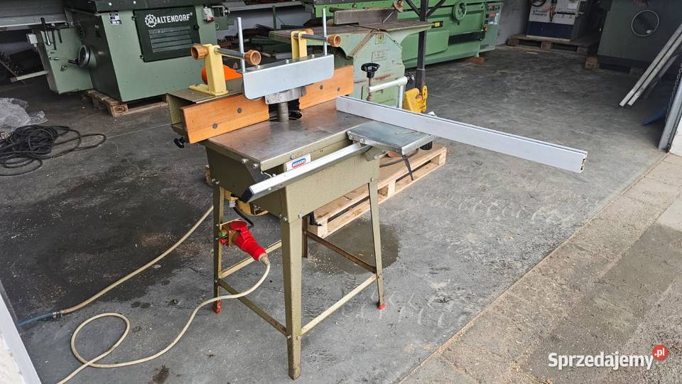 Frezarka Dolnowrzecionowa Scheppach z wózkiem pomorskie Wejherowo