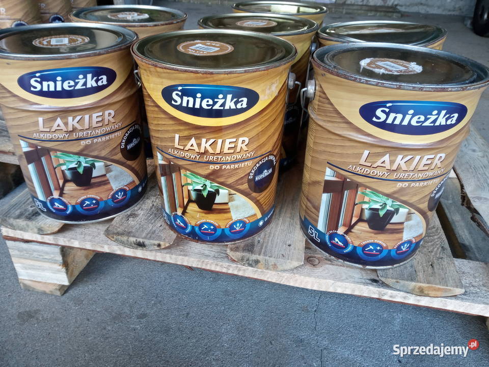 Lakier Alkidowy Uretanowany do drewna Augustów sprzedam