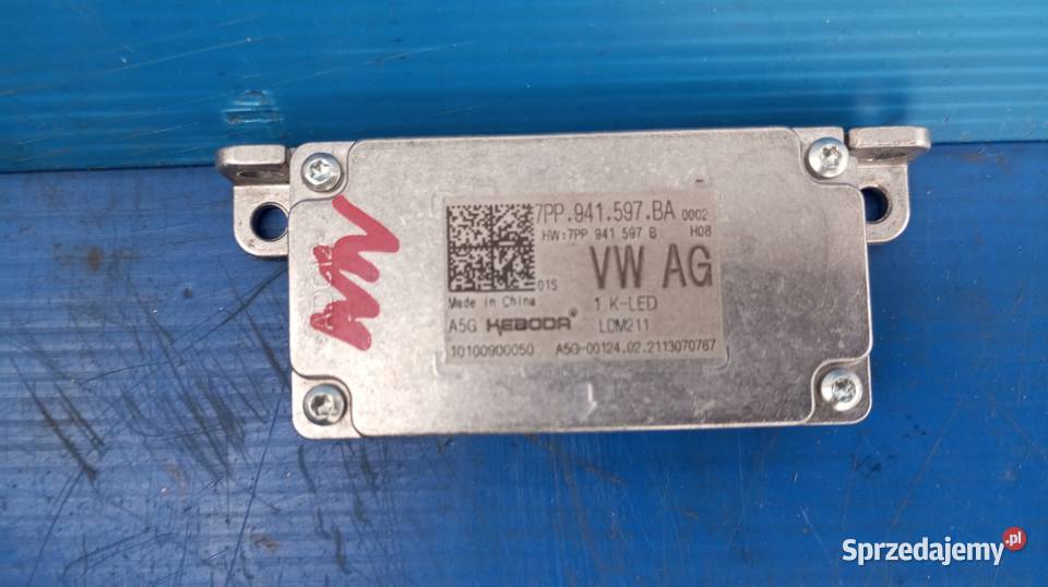 7PP941597BA LAMPA PRAWY PRZÓD EU PORSCHE MACAN Nowy Tomyśl sprzedam