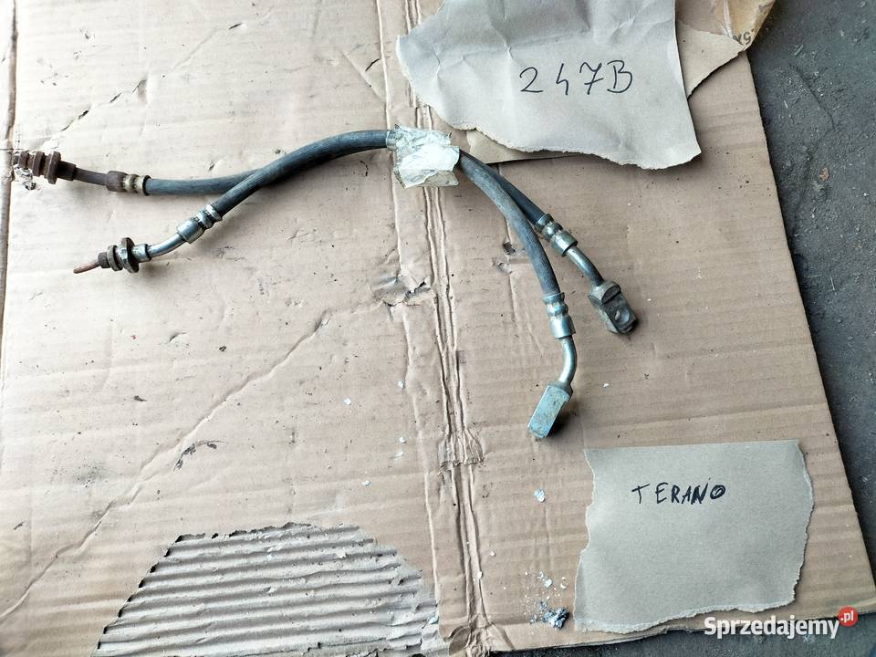 NISSAN TERRANO 2 II przewód hamulcowy przód lewy osobowe Kamień-Kolonia