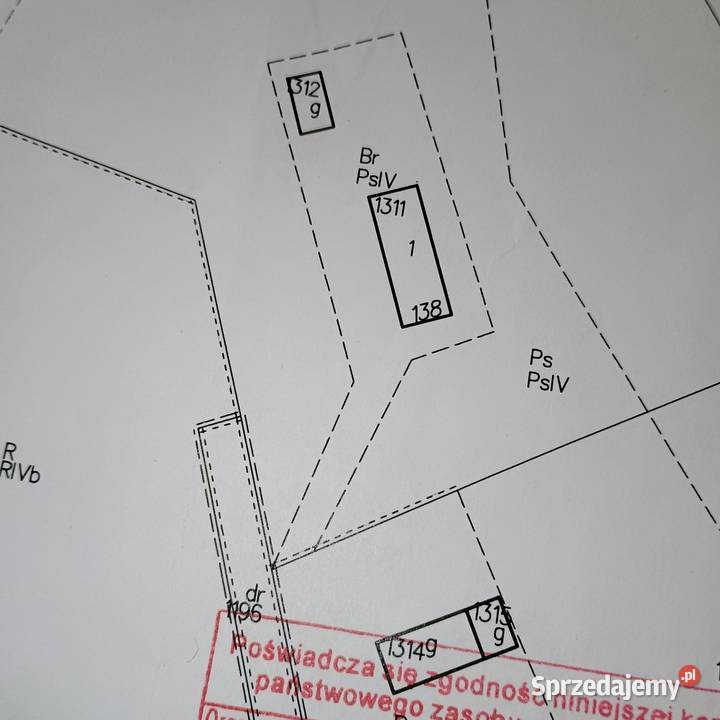 Drewniany dom z działką rolną i lasem w parterowy Kobylanka