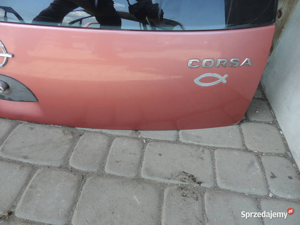 OPEL CORSA C Z591 5D KLAPA BAGAŻNIKA TYŁ TYLNA małopolskie Nowy Sącz