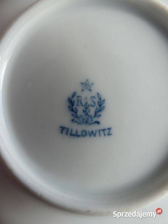 Komplet do mokki Tułowice Tillowitz stan wielkopolskie