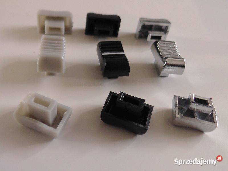 Nakładka nasadka na potencjometr suwak 13x9x8mm Wrocław sprzedam
