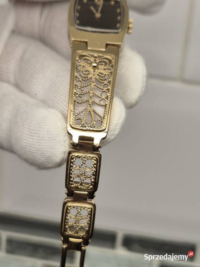 Zegarek koktajlowy ażurowy ŁuczLuch Chorzów