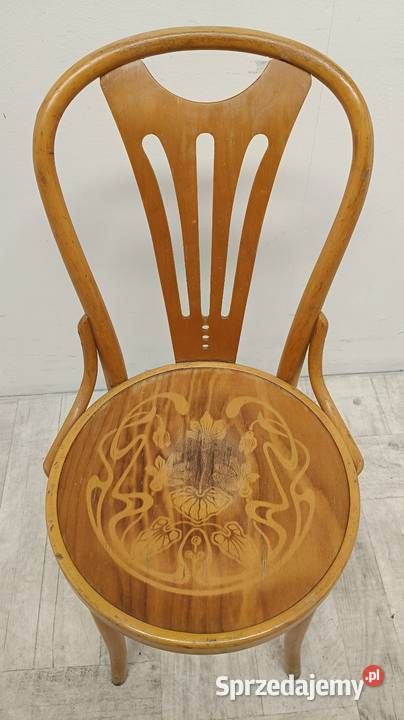 krzesło gięte model Thonet drewno buk gięty Krzesła Radomsko sprzedam