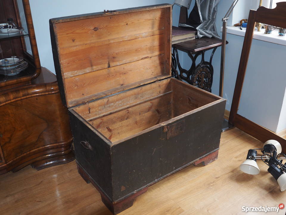 Kufer Skrzynia Antyk Zawiercie