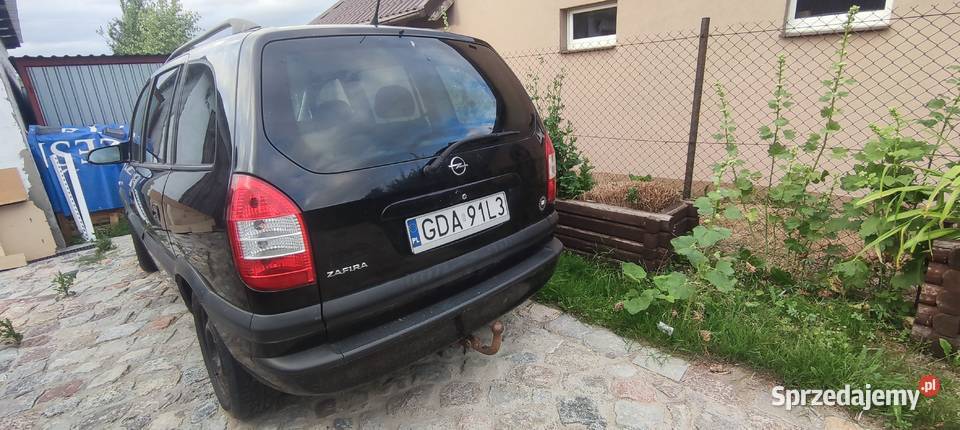 Opel Zafira benzyna gaz Cedry Wielkie