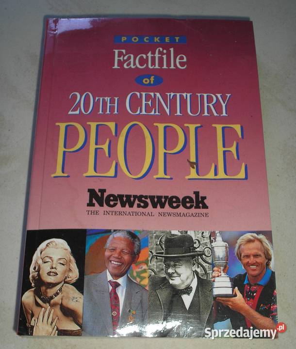 Pocket Factfile of 20th century people Newsweek miękka Kraków