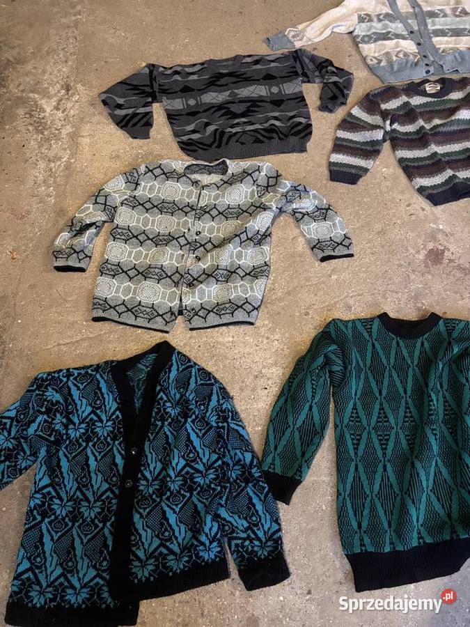 PRL kultowy swetr retro odzież na bal w klimacie długi Swetry i golfy