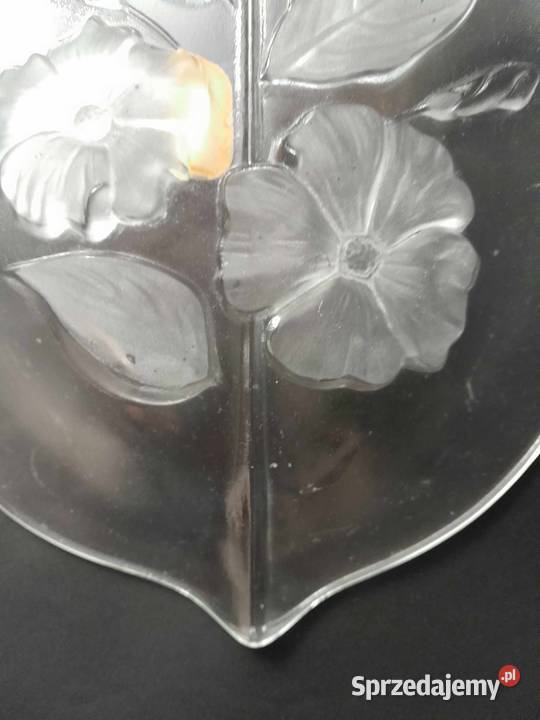 Patera Esprit huty Walther Glass Ząbkowice Śląskie