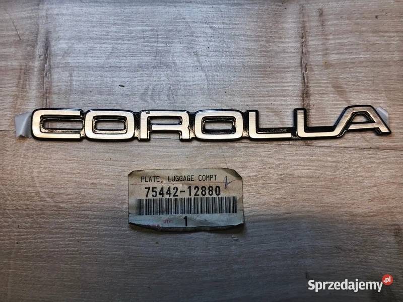 Toyota Corolla emblemat Bydgoszcz