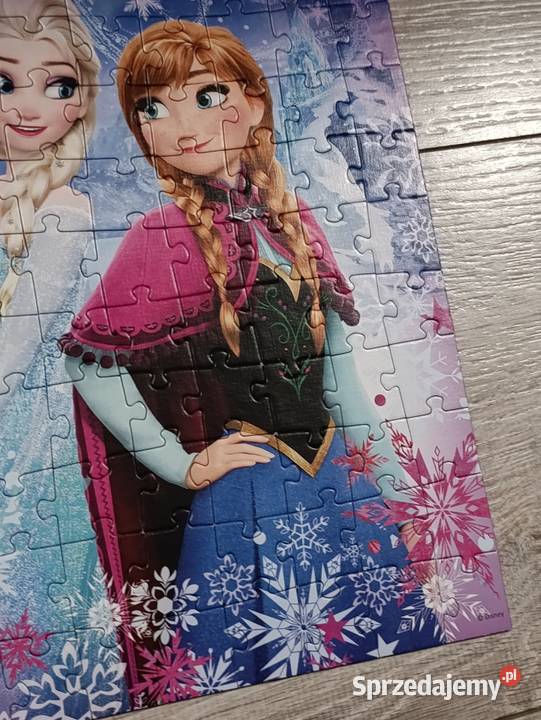 puzzle z krainy lodu 160 elementów Poznań