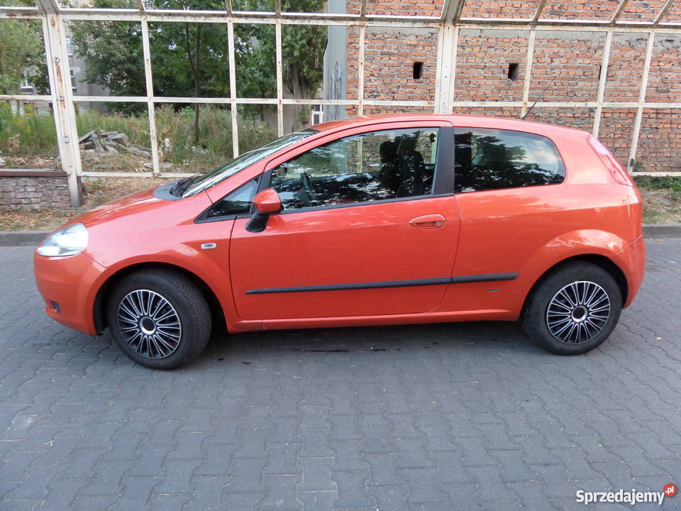 Fiat Grande Punto 14 Klima Gaz PRYWATNIE elektryczne szyby Łódź