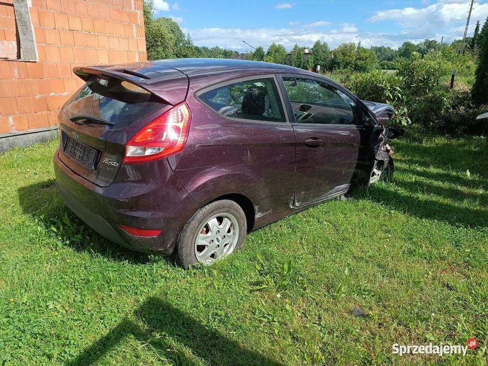 Ford Fiesta 125 BLPG 2009r uszkodzony śląskie Kończyce Małe sprzedam