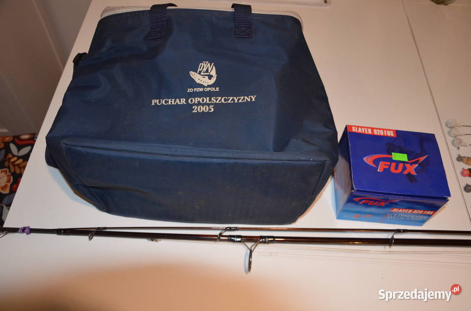 Wędka Spiningowa z Kołowrotkiem i Akcesoriami świętokrzyskie Kielce