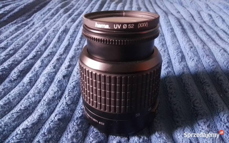 Nikon DX nikkor 1855mm 3656 G ED Siemiatycze