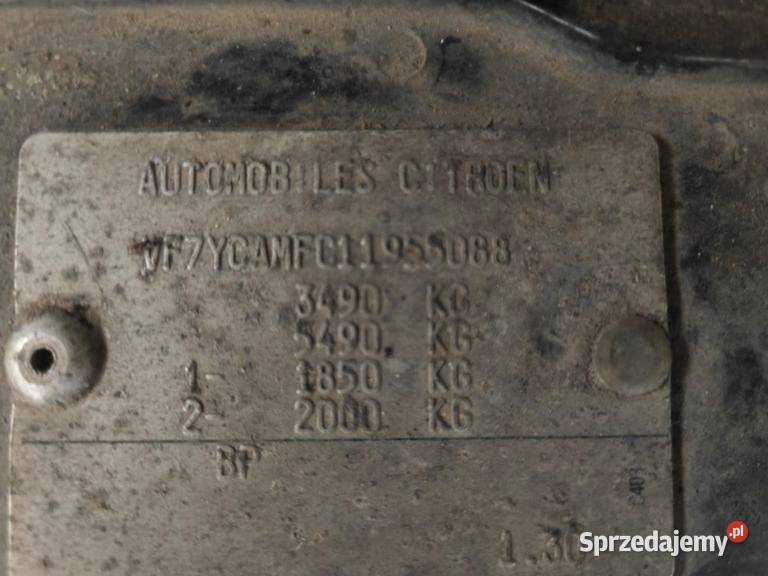 CITROEN JUMPER 2011 21980 ccm 101 mazowieckie