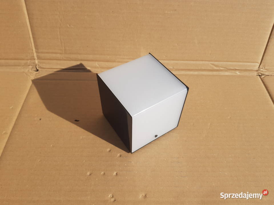 Kinkiet ścienny KOSTKA KUBIK czarna AQUAFORM Warszawa