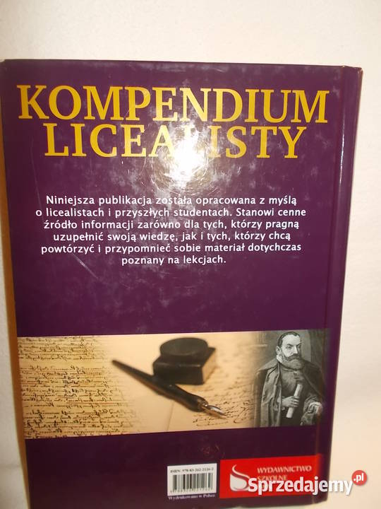 Język polski Kompendium licealisty WydSzkolne Poznań