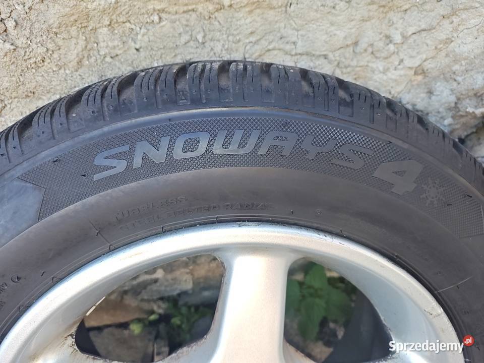 Opony zimowe 195 65 R15 alufelgi 5x100 z oponami