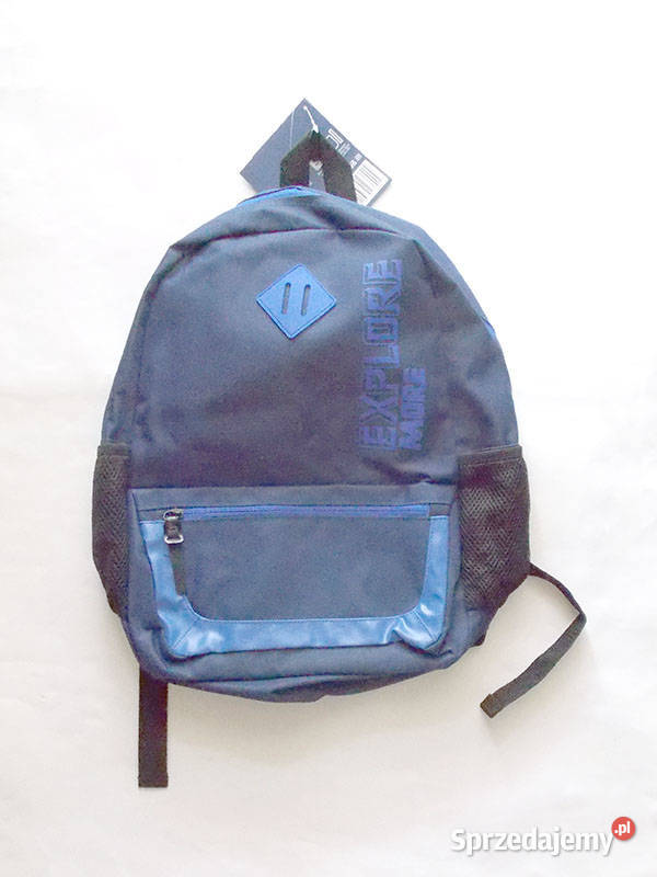 granatowy plecak ciemny plecak młodziezowy Artykuły szkolne Opole