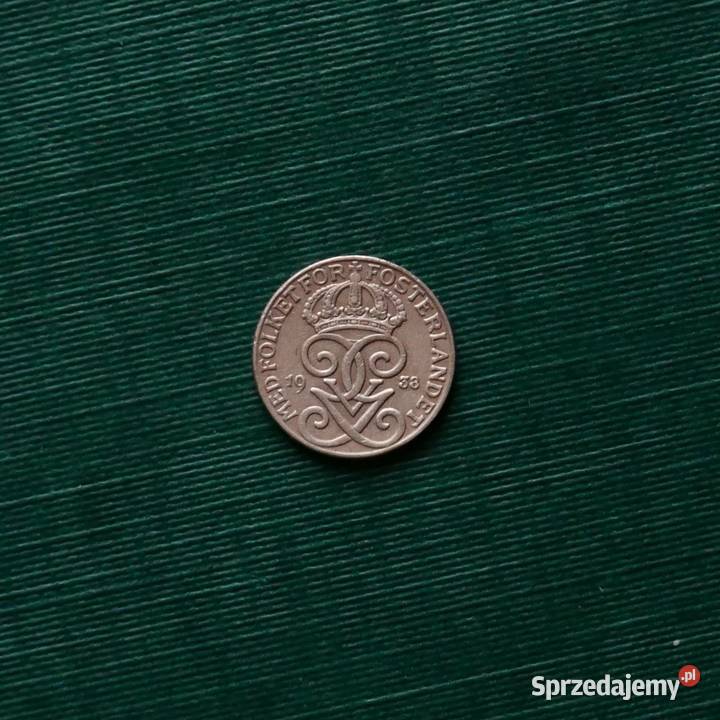 SZWECJA 1 ore 1938r Numizmatyka śląskie Gliwice