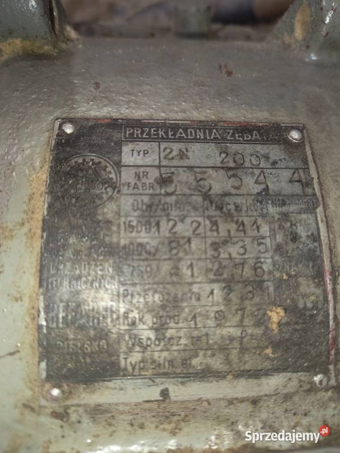 Reduktor przekładnia