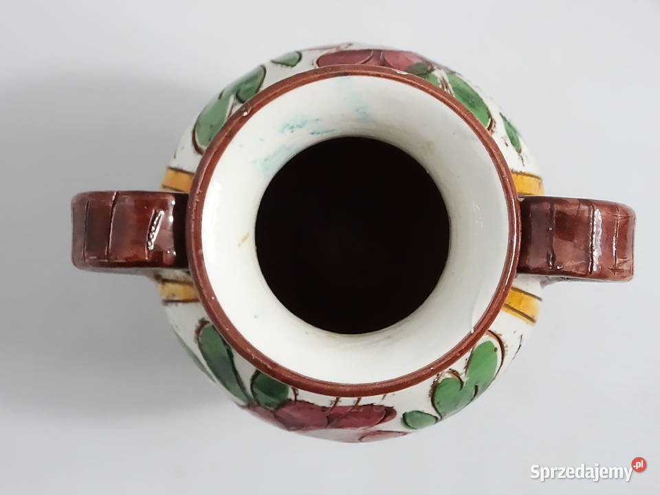 Unikatowy Wazon SGRAFFITO Ręcznie Nacinany i Biłgoraj sprzedam