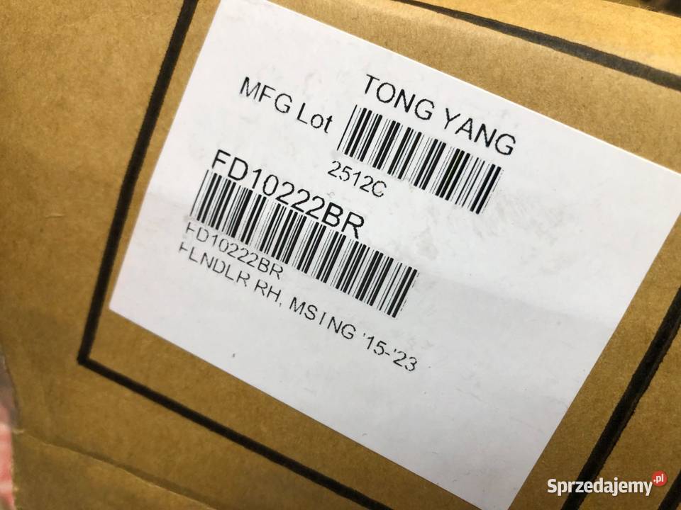 FORD MUSTANG 012015072018 Błotnik przedni prawy osobowe sprzedam