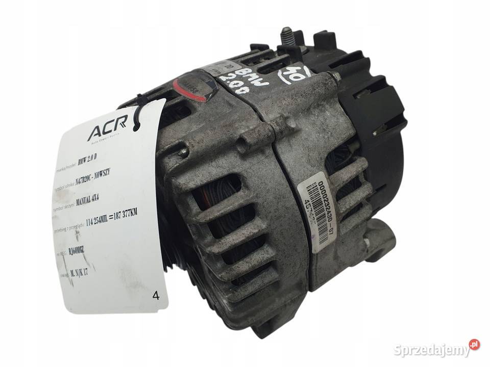 ALTERNATOR BMW E87 E90 E91 20 D N47D20C Remy Chełm sprzedam