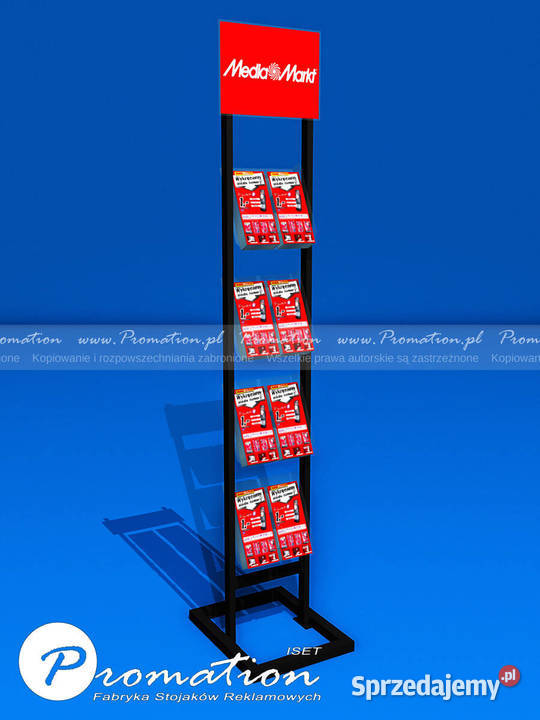 Stand reklamowy na ulotki DL stojak promocyjny Katowice