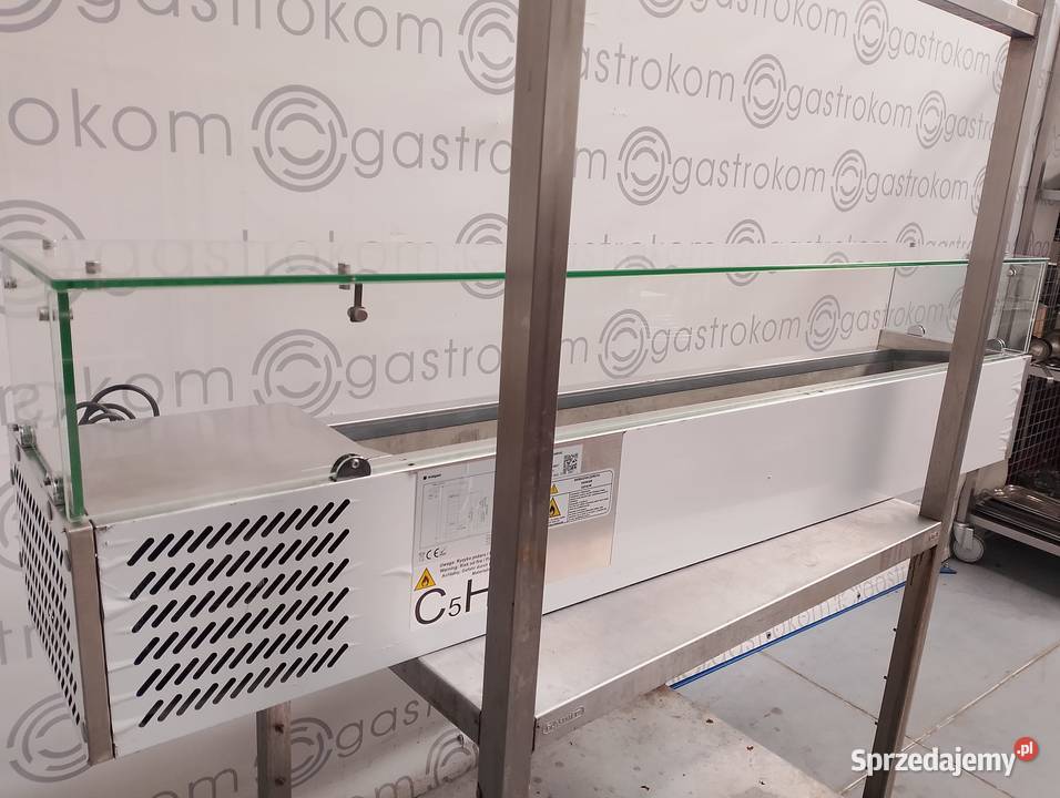 Nadstawka chłodnicza nastawna z szybą 8 x GN 14 Wrocław sprzedam