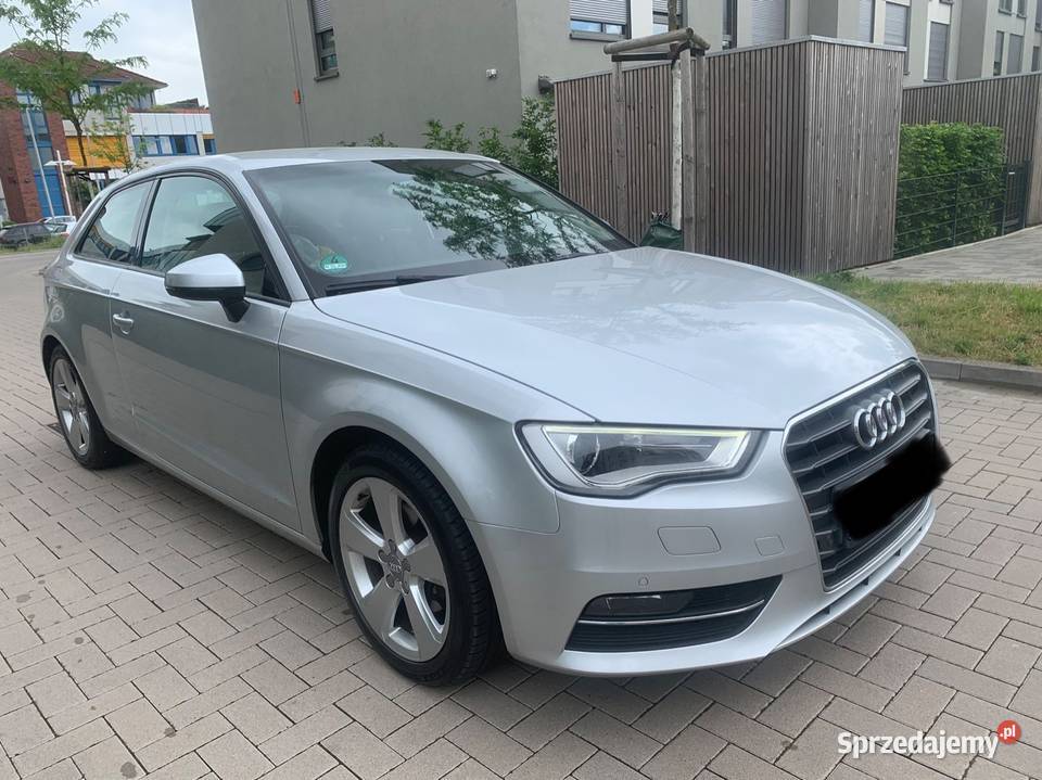 Audi A3 8V 16 TDI 105 srebrny podkarpackie Dębica