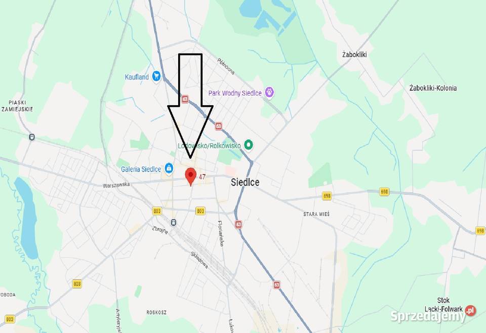 Mieszkanie 3246 m w centrum Siedlec Pułaskiego mazowieckie Siedlce